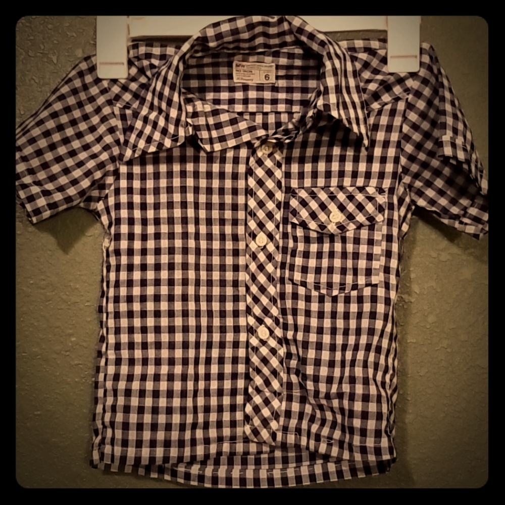 Late 70s button collared shirt